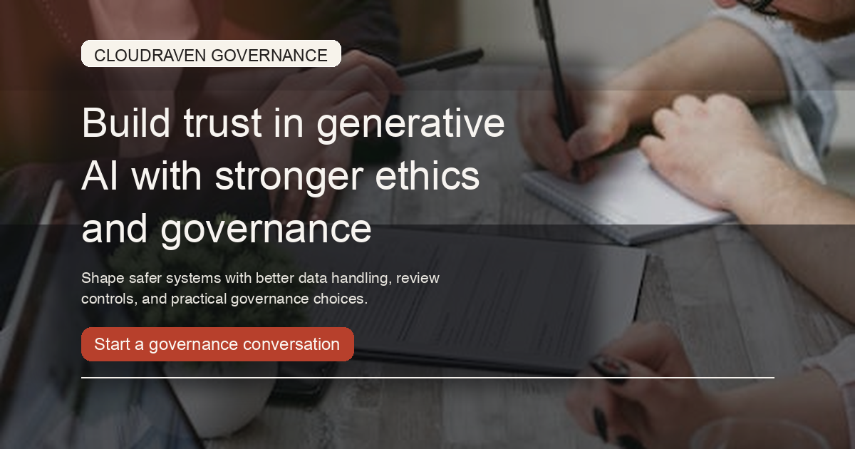 Building Trust in Generative AI: Data Ethics, Security, and Governance ...